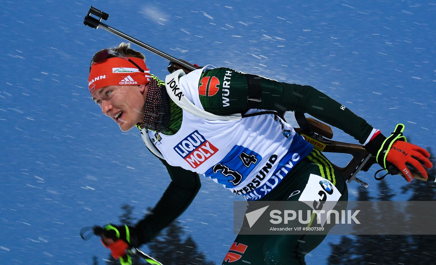 Sweden Biathlon Worlds Mixed Relay