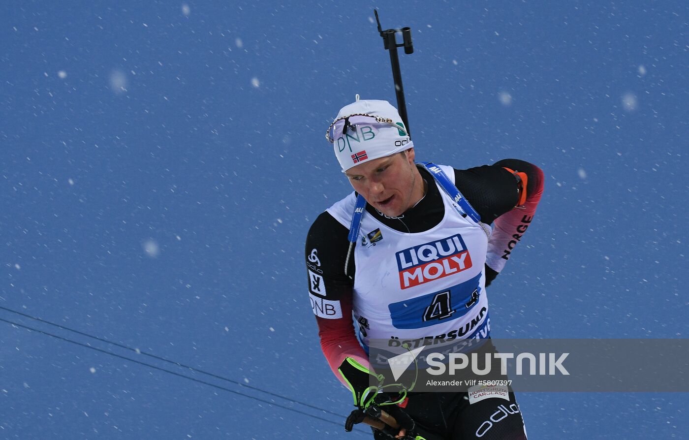 Sweden Biathlon Worlds Mixed Relay