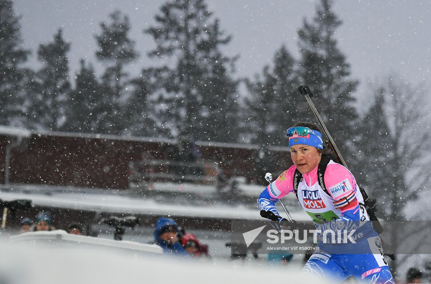 Sweden Biathlon Worlds Mixed Relay