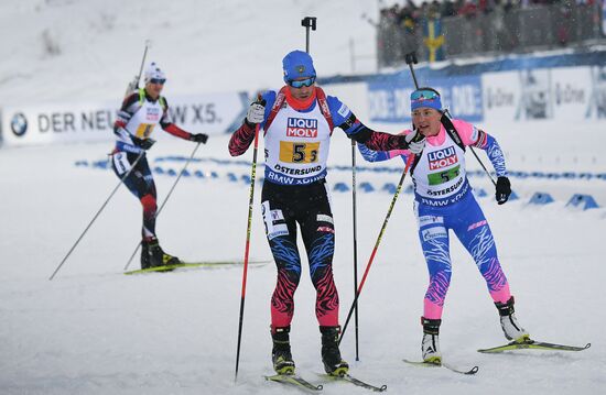 Sweden Biathlon Worlds Mixed Relay