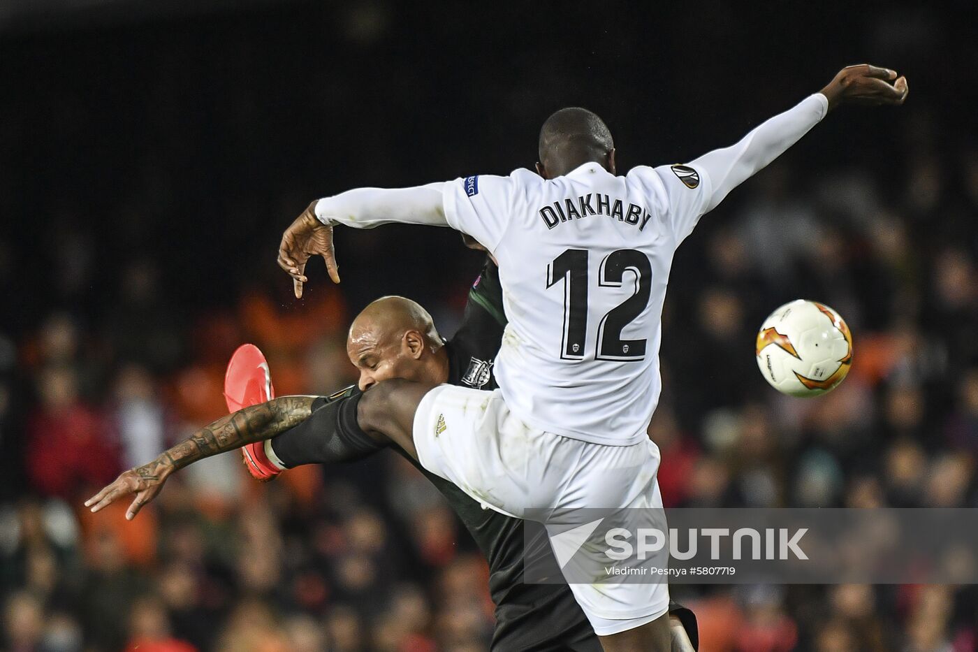 Spain Soccer Europa League Valencia - Krasnodar