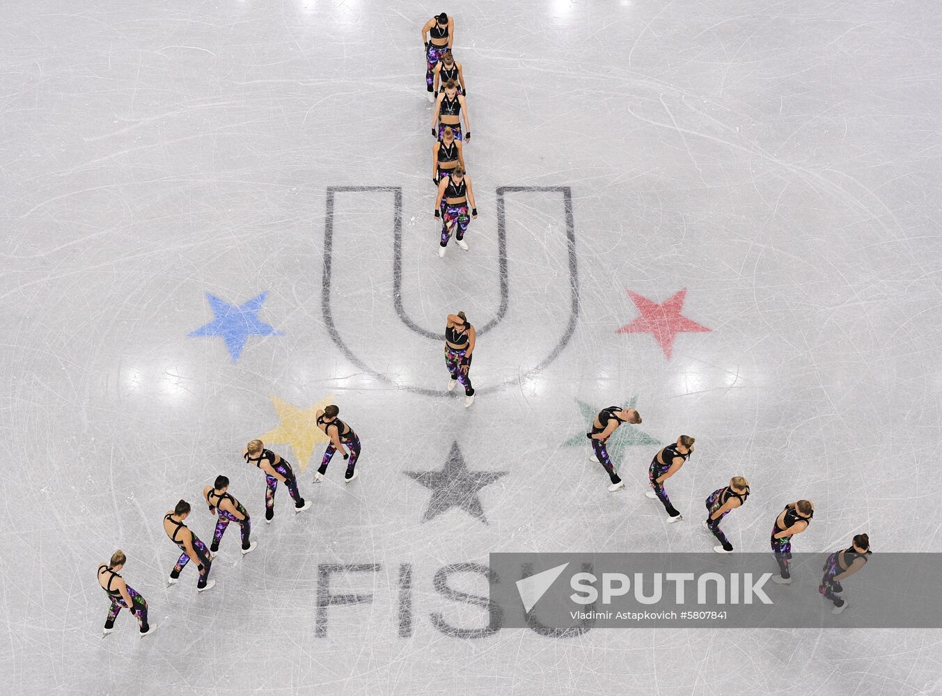 Russia Universiade Synchronized Figure Skating