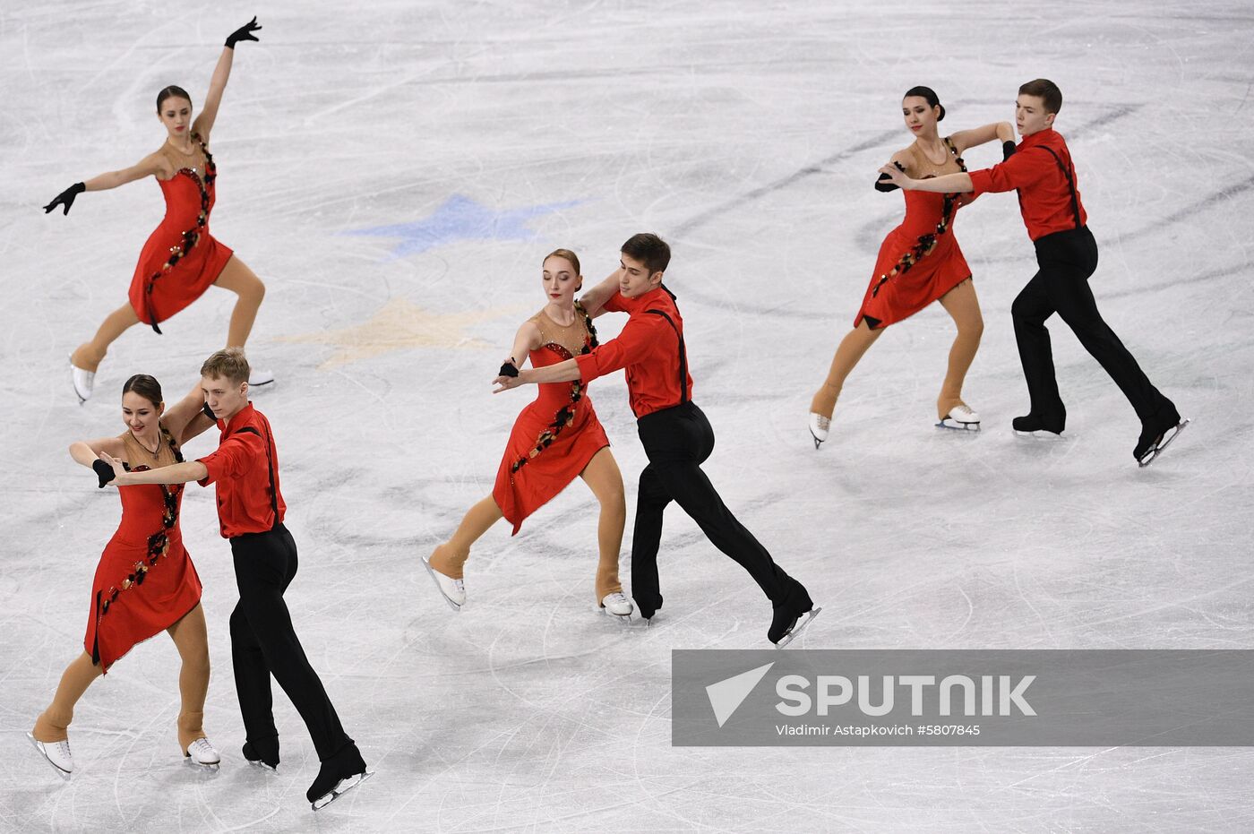 Russia Universiade Synchronized Figure Skating