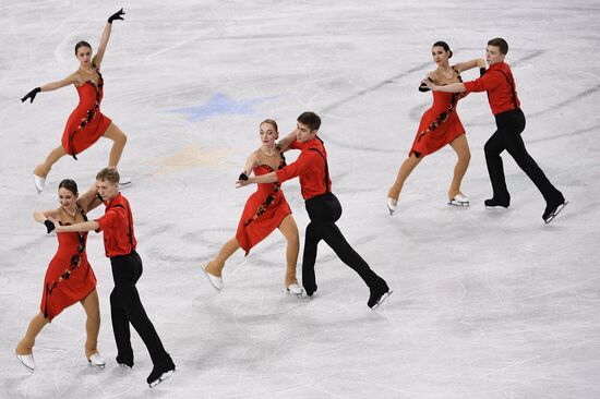 Russia Universiade Synchronized Figure Skating