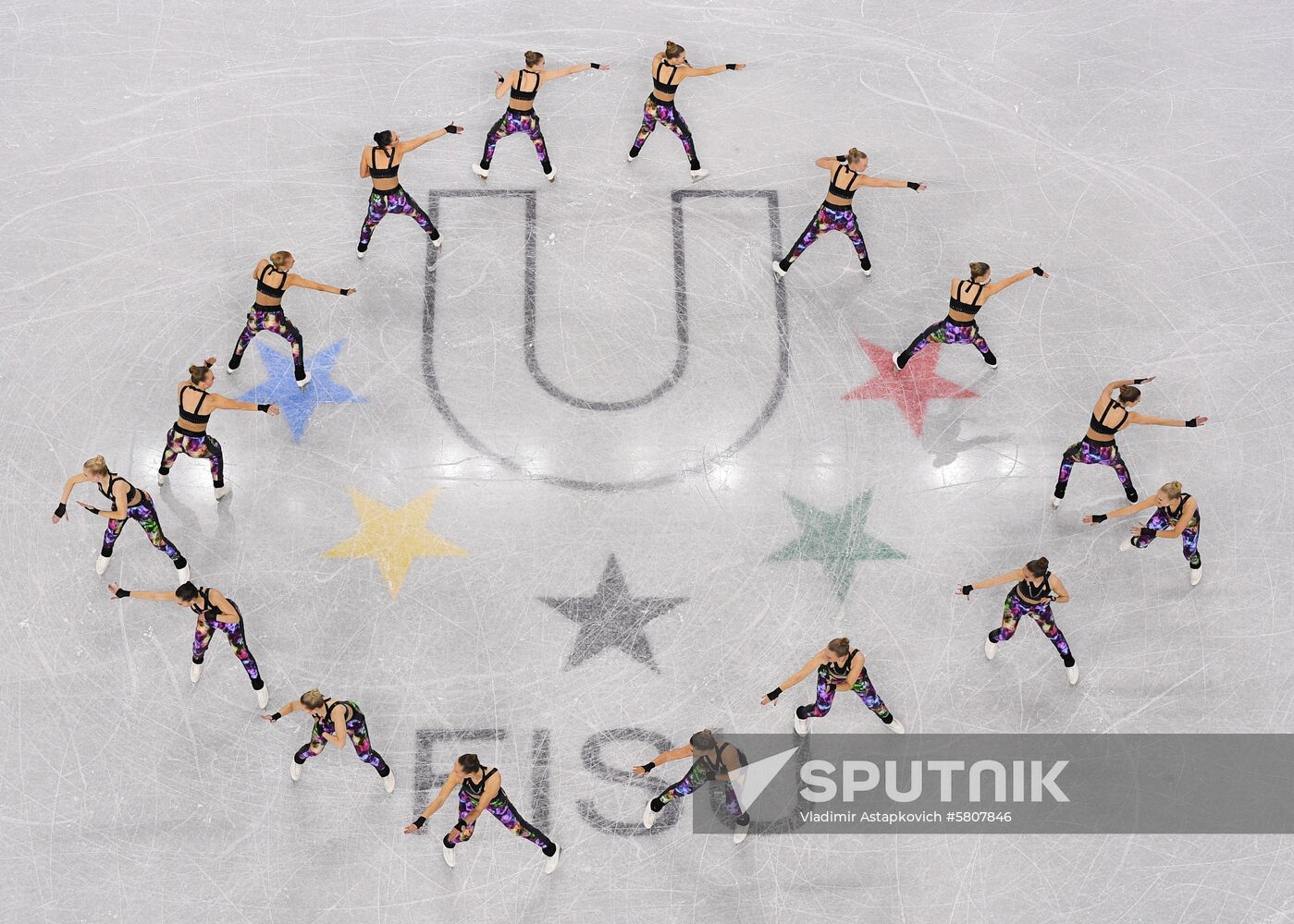 Russia Universiade Synchronized Figure Skating