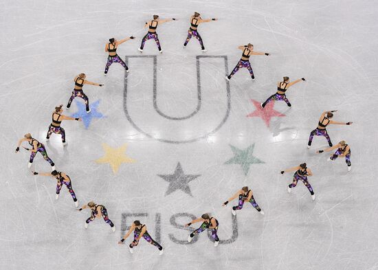 Russia Universiade Synchronized Figure Skating