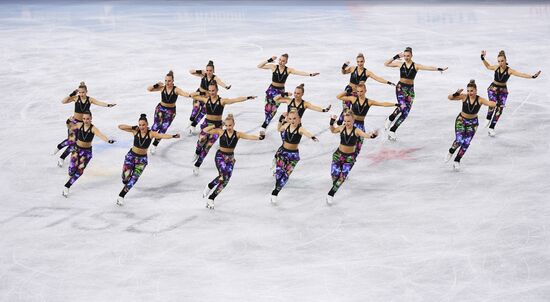 Russia Universiade Synchronized Figure Skating