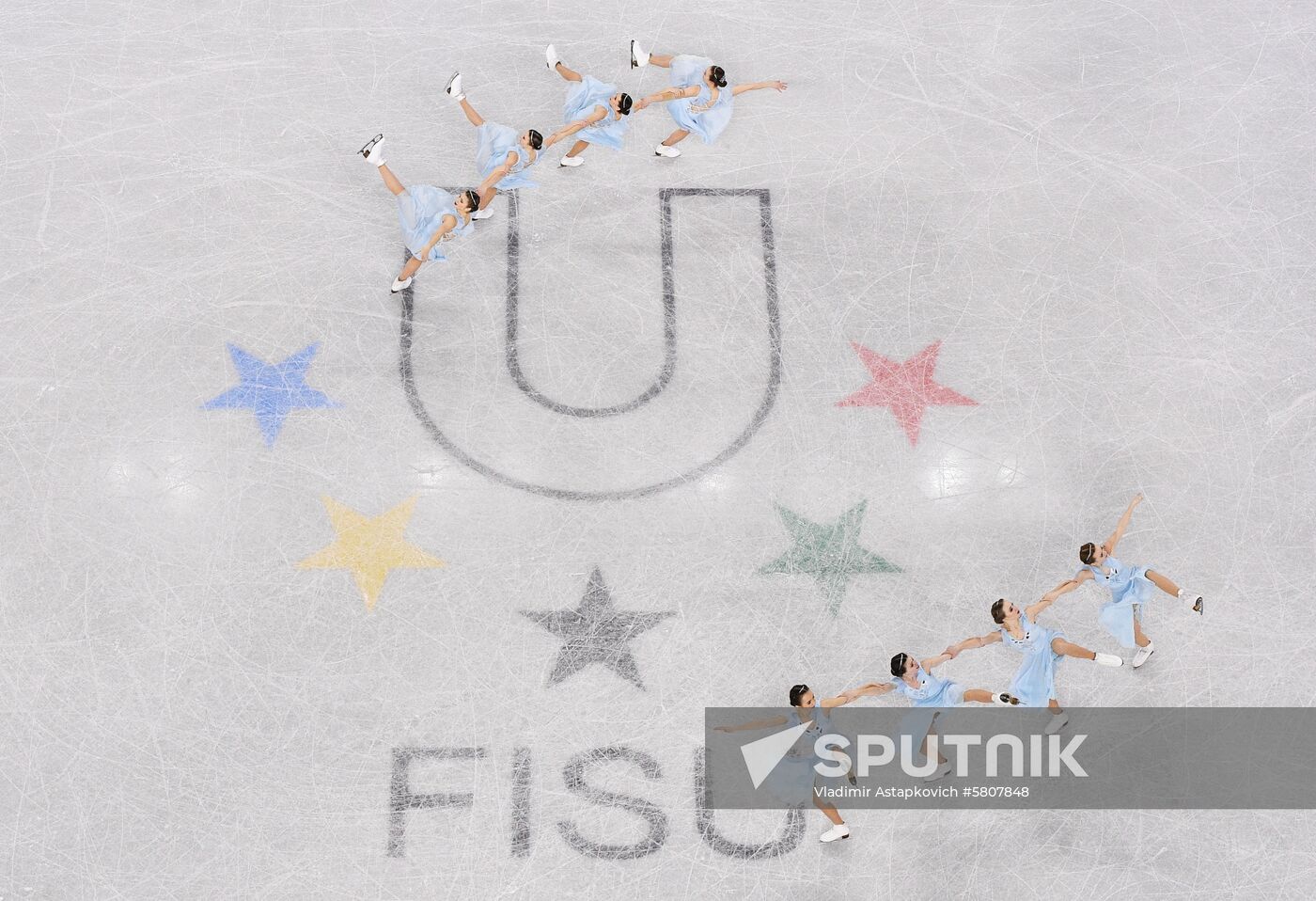 Russia Universiade Synchronized Figure Skating