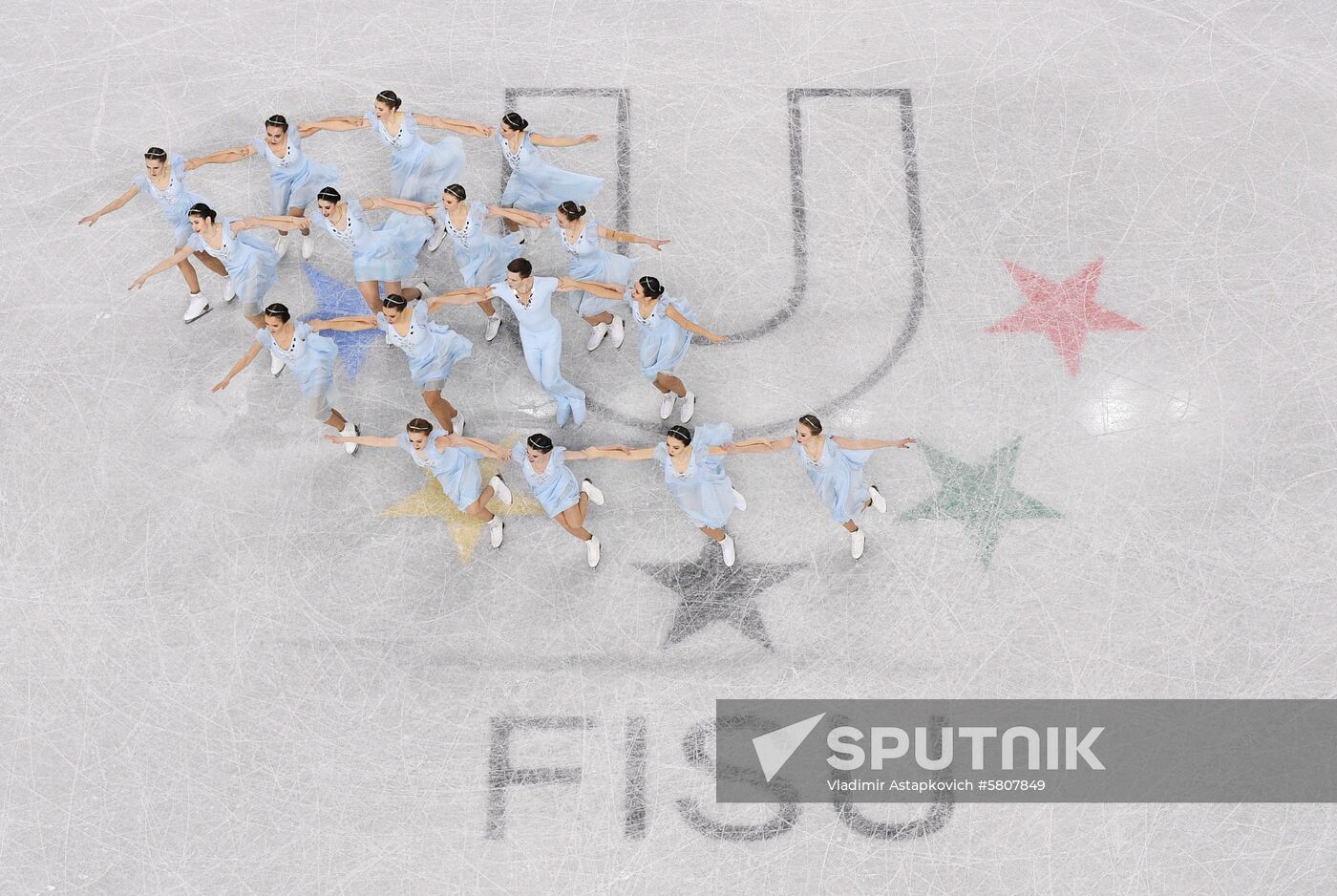 Russia Universiade Synchronized Figure Skating