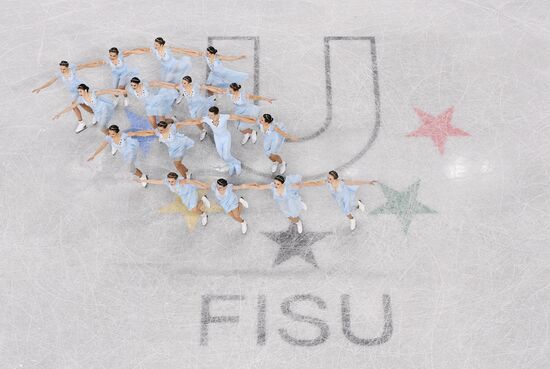 Russia Universiade Synchronized Figure Skating