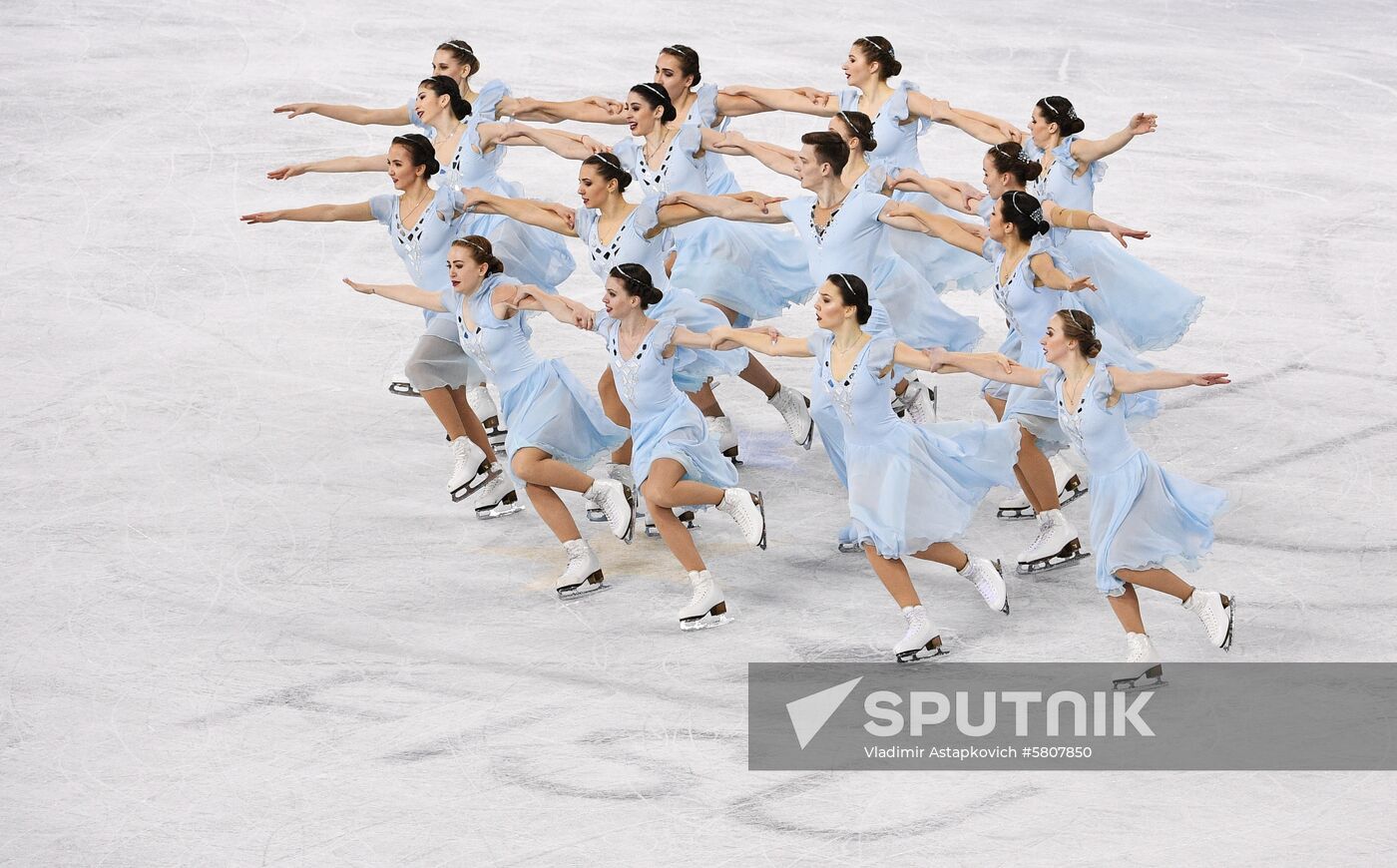 Russia Universiade Synchronized Figure Skating