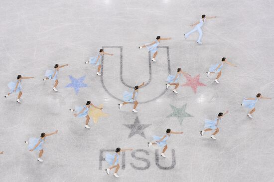 Russia Universiade Synchronized Figure Skating