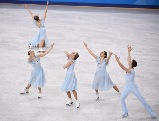Russia Universiade Synchronized Figure Skating