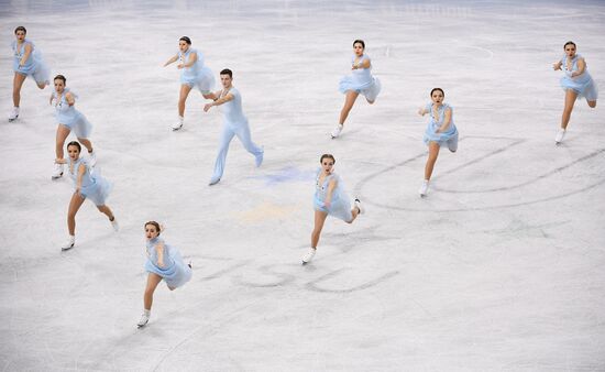 Russia Universiade Synchronized Figure Skating