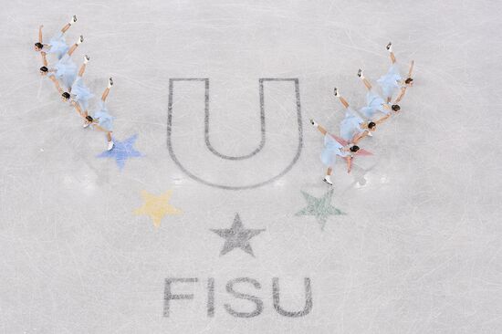 Russia Universiade Synchronized Figure Skating