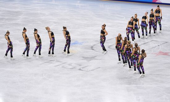 Russia Universiade Synchronized Figure Skating