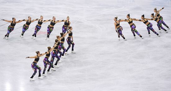 Russia Universiade Synchronized Figure Skating