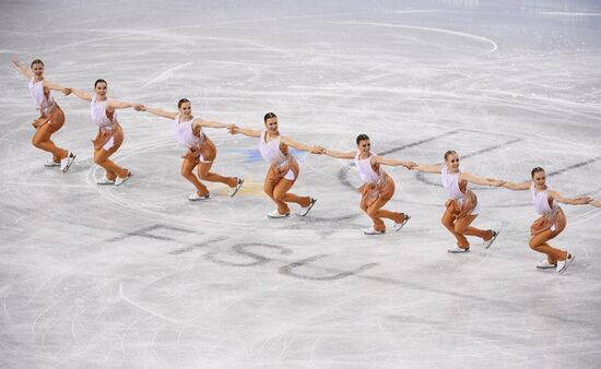 Russia Universiade Synchronized Figure Skating