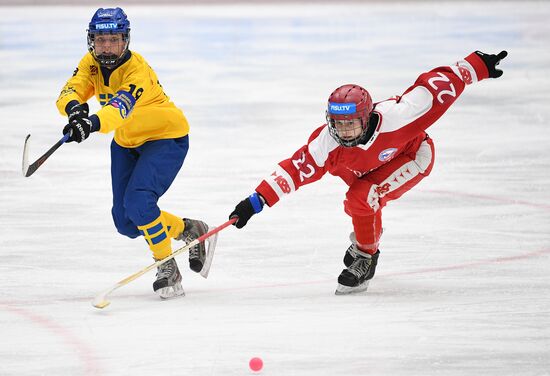 Russia Universiade Bandy Women Sweden - Russia