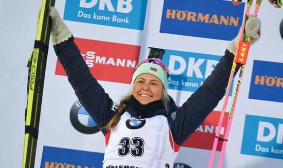 Sweden Biathlon Worlds Women Sprint