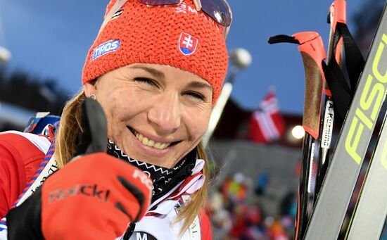 Sweden Biathlon Worlds Women Sprint