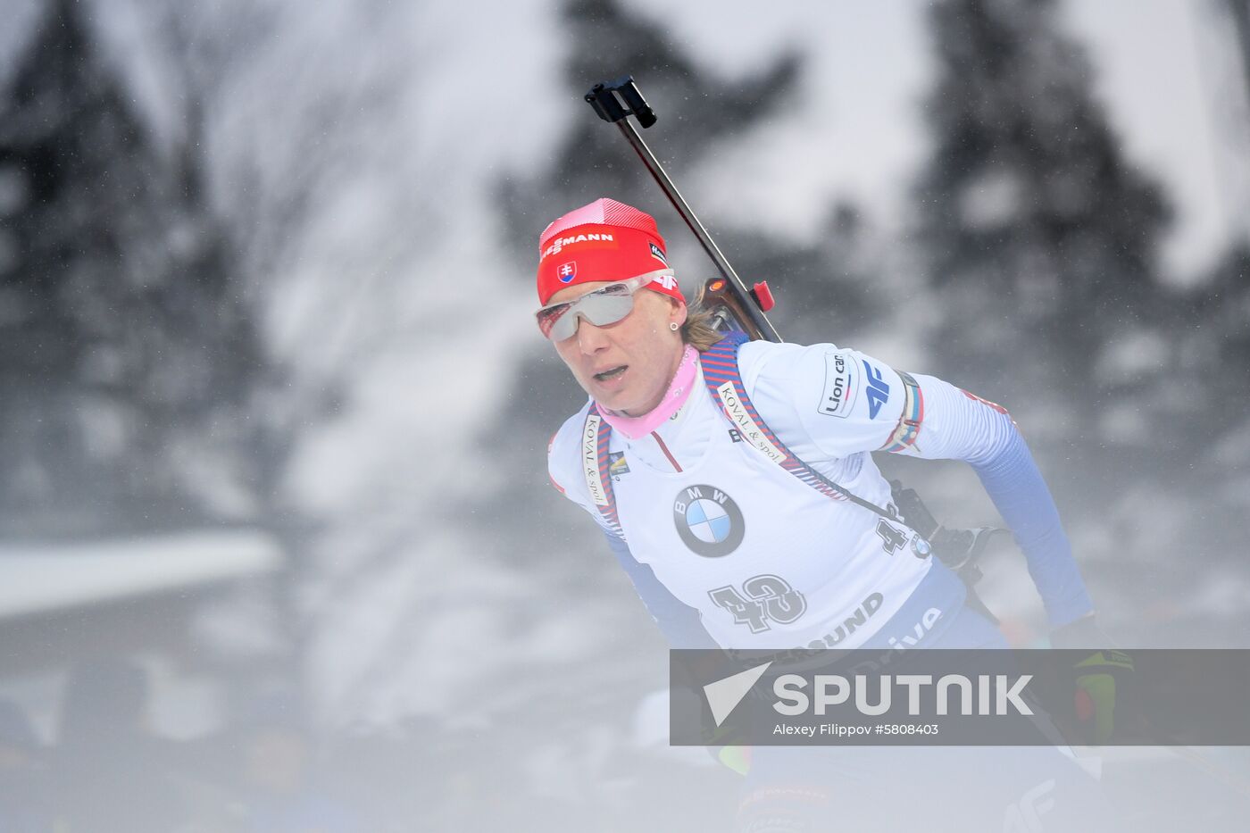 Sweden Biathlon Worlds Women Sprint