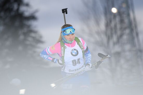 Sweden Biathlon Worlds Women Sprint
