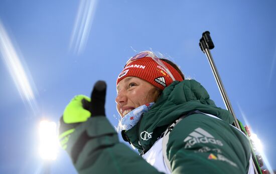 Sweden Biathlon Worlds Women Sprint