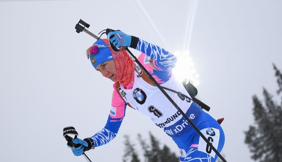 Sweden Biathlon Worlds Women Sprint