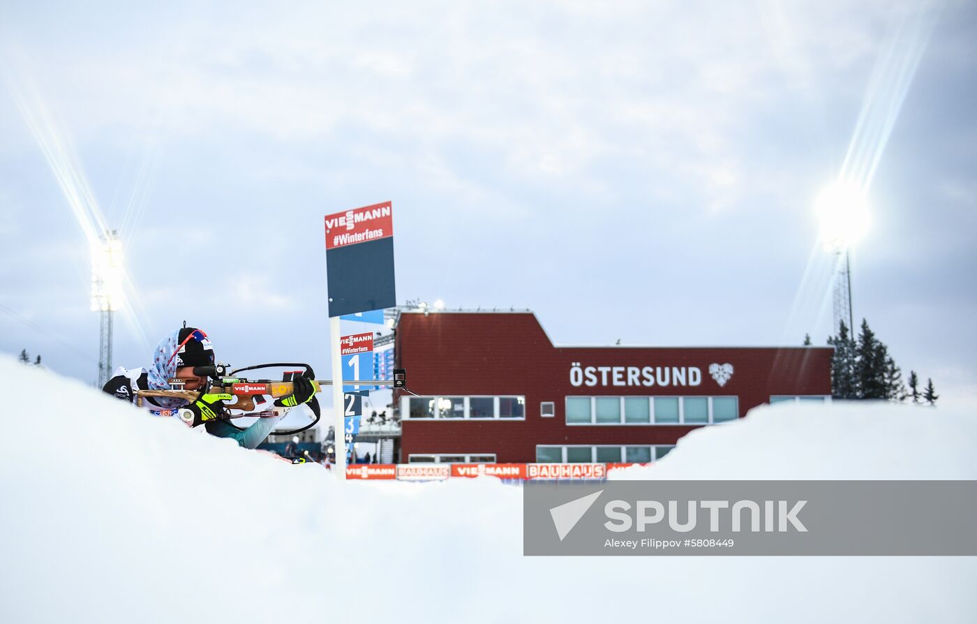 Sweden Biathlon Worlds Women Sprint