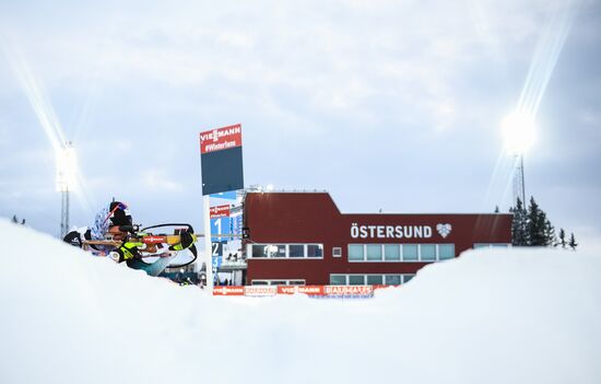 Sweden Biathlon Worlds Women Sprint