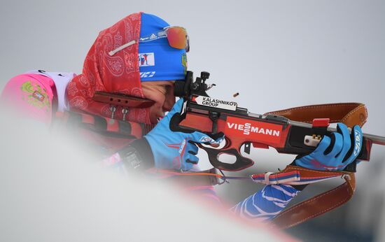Sweden Biathlon Worlds Women Sprint