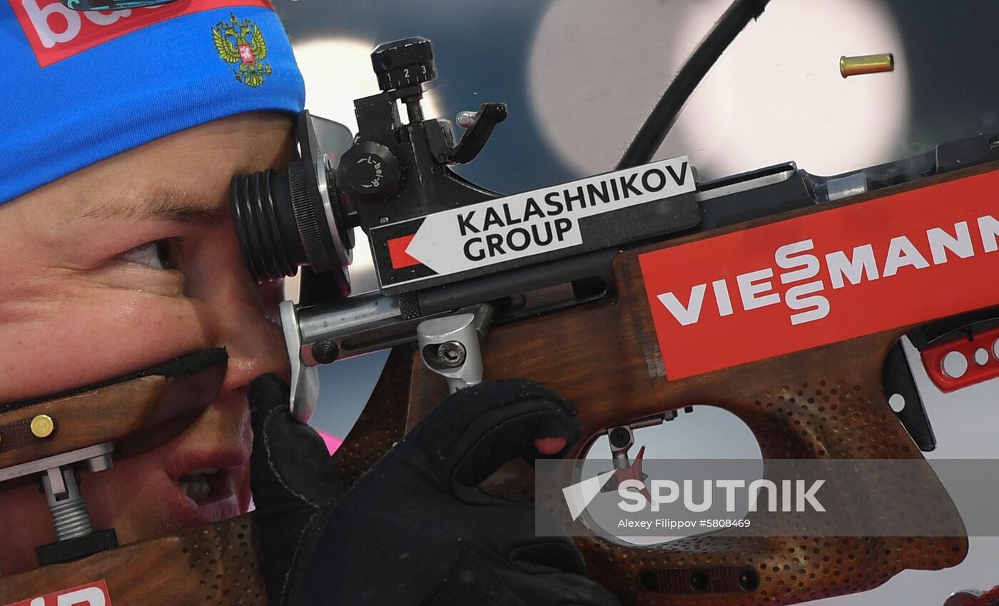 Sweden Biathlon Worlds Women Sprint