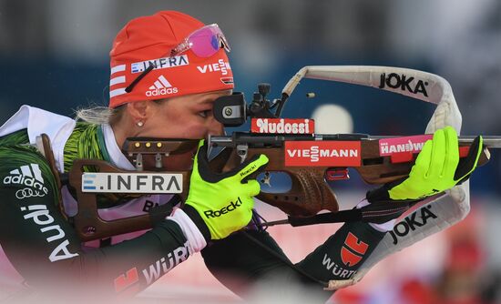 Sweden Biathlon Worlds Women Sprint