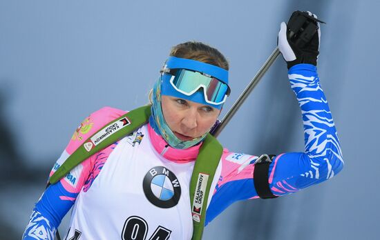 Sweden Biathlon Worlds Women Sprint