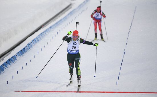 Sweden Biathlon Worlds Women Sprint