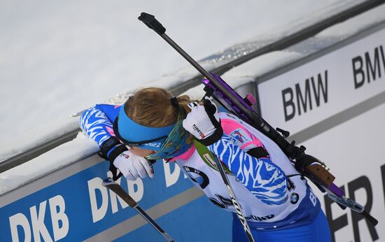 Sweden Biathlon Worlds Women Sprint