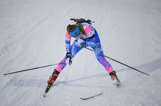 Sweden Biathlon Worlds Women Sprint