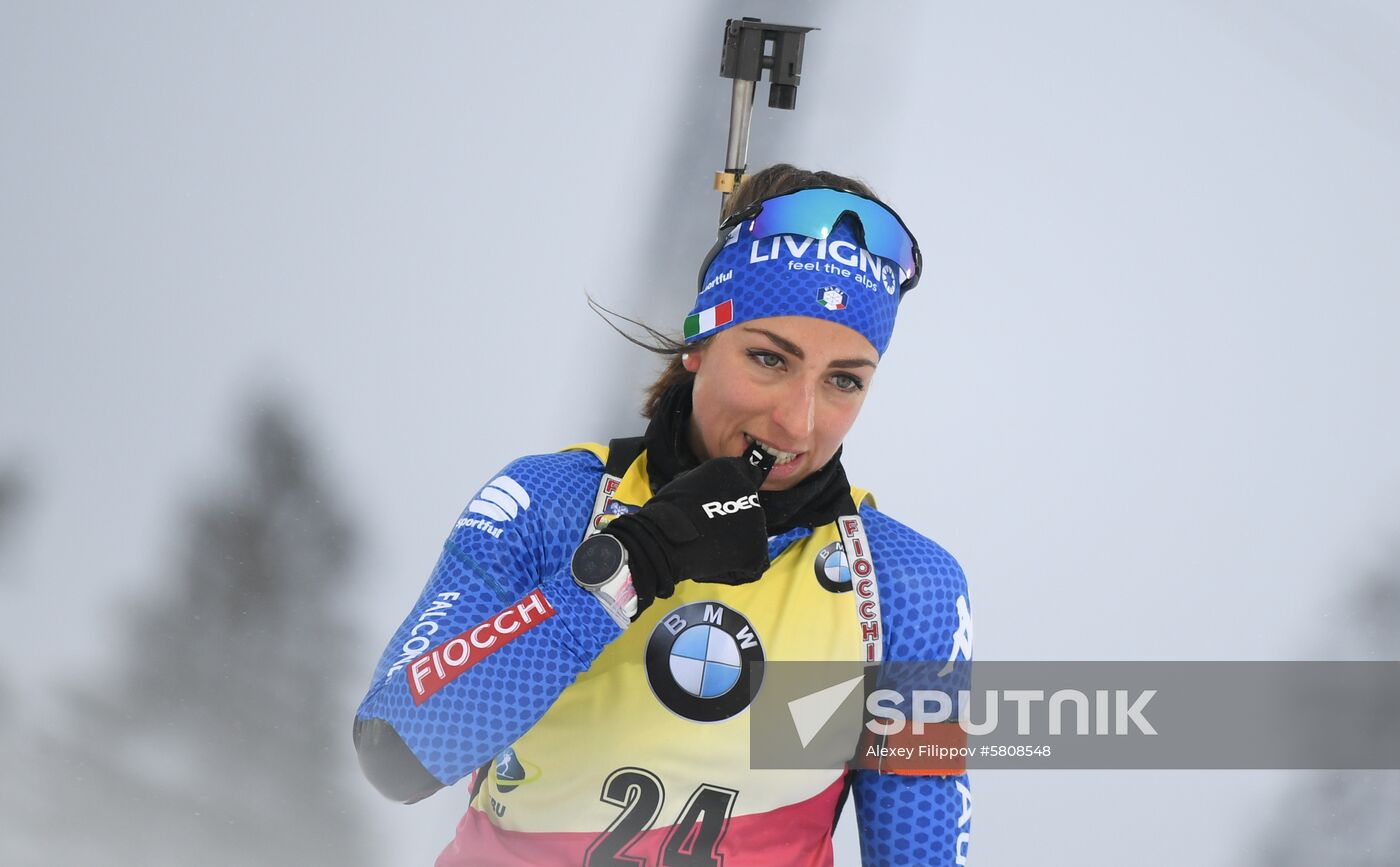 Sweden Biathlon Worlds Women Sprint