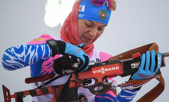 Sweden Biathlon Worlds Women Sprint