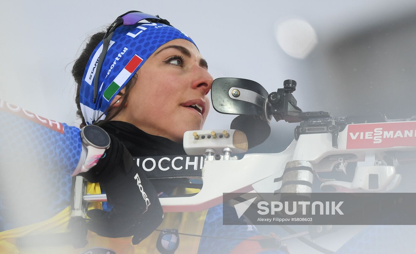 Sweden Biathlon Worlds Women Sprint