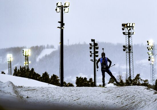 Sweden Biathlon Worlds Women Sprint