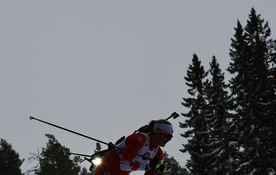 Sweden Biathlon Worlds Women Sprint
