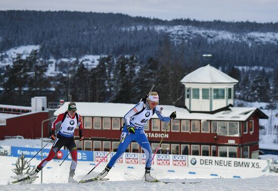 Sweden Biathlon Worlds Women Sprint