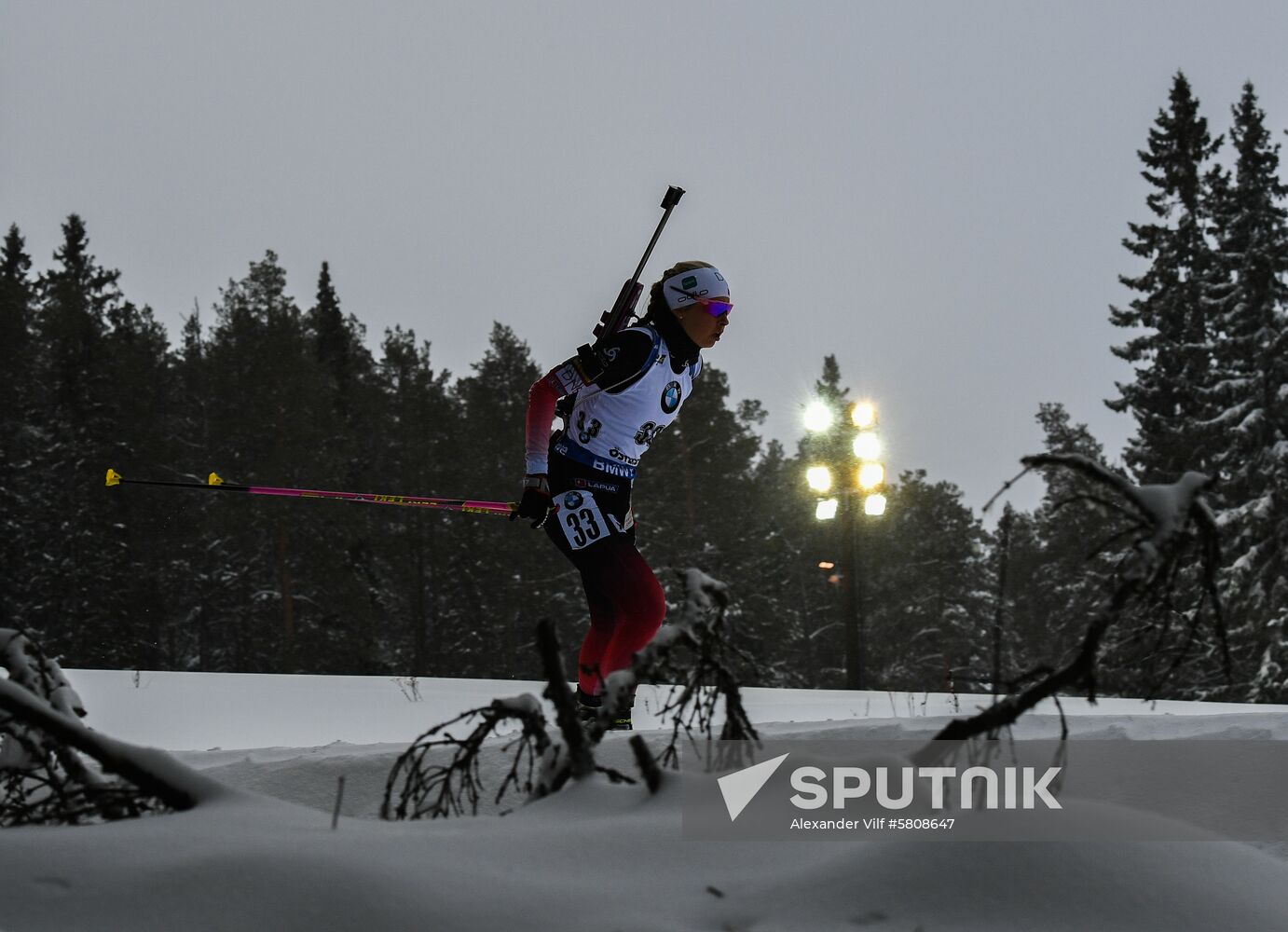 Sweden Biathlon Worlds Women Sprint