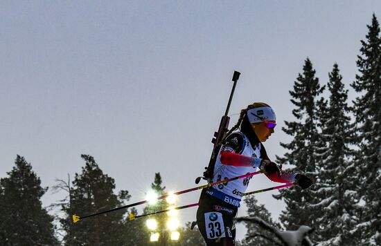 Sweden Biathlon Worlds Women Sprint