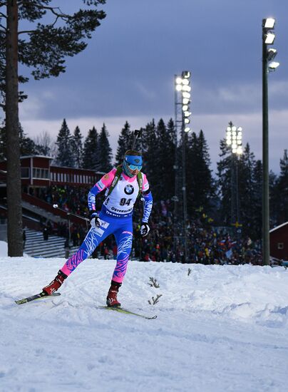 Sweden Biathlon Worlds Women Sprint