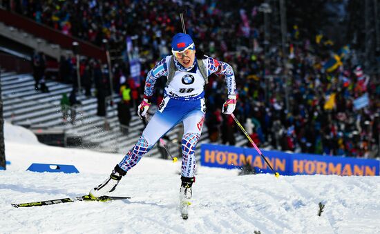 Sweden Biathlon Worlds Women Sprint