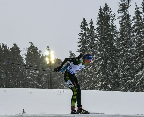Sweden Biathlon Worlds Women Sprint