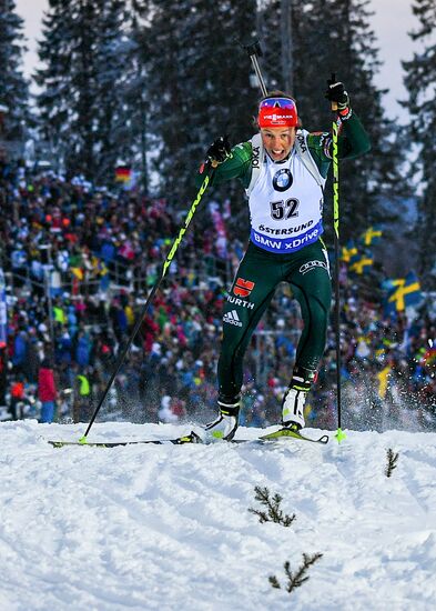 Sweden Biathlon Worlds Women Sprint